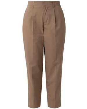 PT Torino Pleated Trousers - Brown