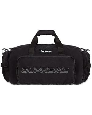 Supreme Denim Duffle Bag - Black
