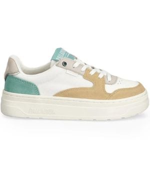 Palladium Sneakers Con Inserti - Bianco