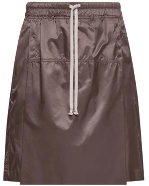 Moncler Kiltshorts Drawstring Skort - Brown