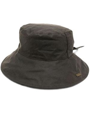 Barbour Brambling Wax Hat - Black