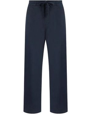 Carhartt Drawstring Logo Trousers - Blue