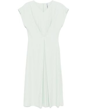 Liviana Conti Short Sleeve Dress - White
