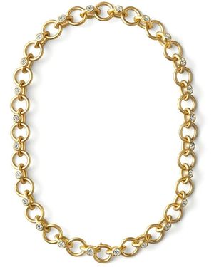 Shihara 18Kt Gelbgoldarmband Mit Diamanten - Mettallic