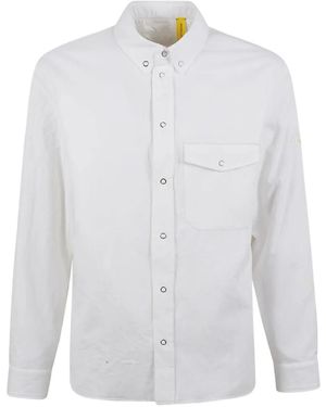 Moncler Chest-Pocket Shirt - White