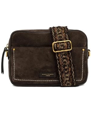 Gianni Chiarini Nina Suède Crossbodytas - Bruin