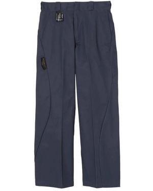 Undercover Pantalones Con Costuras Laterales Dickies X - Azul