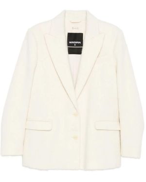 Patrizia Pepe Single-breasted Blazer - ホワイト