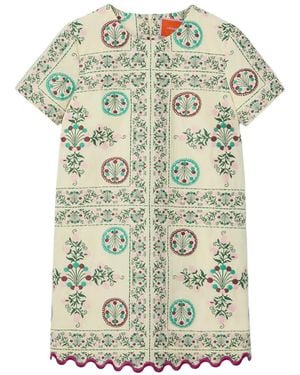 La DoubleJ Swing Mini-Jurk - Naturel