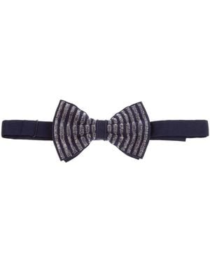 Jupe by Jackie Silk bow tie - Azul