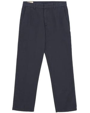 Fortela Maine Cotton Trousers - Blue