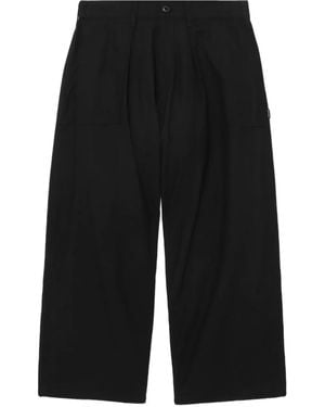 Neighborhood Pleated Side-Pocket Pants - Black