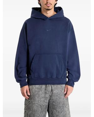 Nike Logo Hoodie - Blue