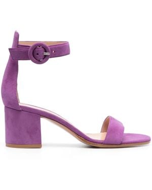 Gianvito Rossi アンクルストラップ サンダル - パープル