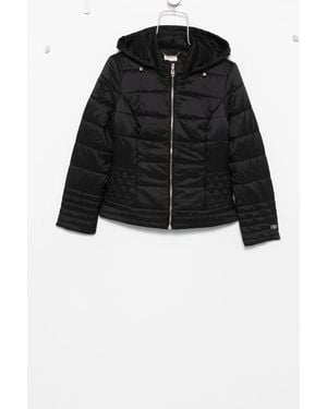 Liu Jo Hooded Puffer Jacket - Black