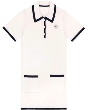 Sporty & Rich Hilary Mini Dress - White