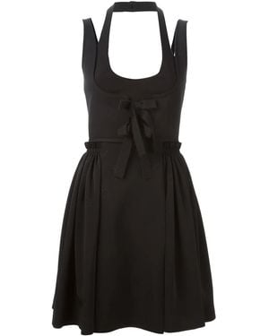 Givenchy Corseted Jersey Dress - Black