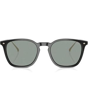 Giorgio Armani Square-Frame Sunglasses - Grey