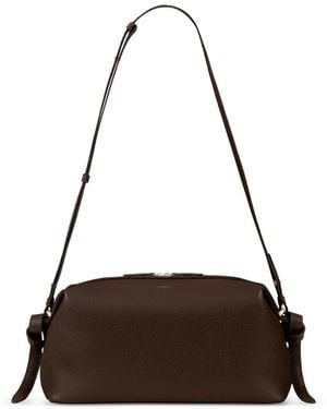 Yuzefi Brioche Knot-Detail Shoulder Bag - Metallic