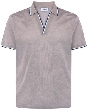 Gran Sasso V-Neck T-Shirt - Gray