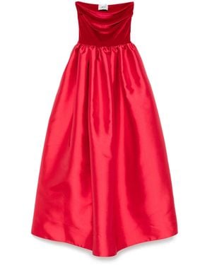 Atu Body Couture Bandeau-Style Maxi Dress - Red