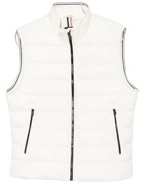 BOSS Quilted Gilet - White