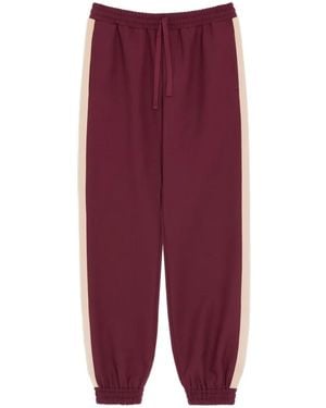 Valentino Garavani Pantalon En Nylon À Vgold - Purple