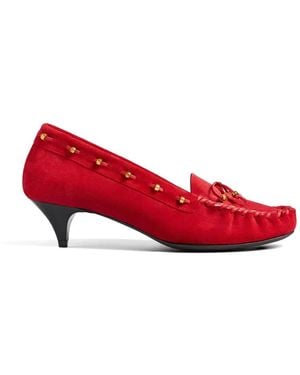 KHAITE Milly Court Shoes - Red