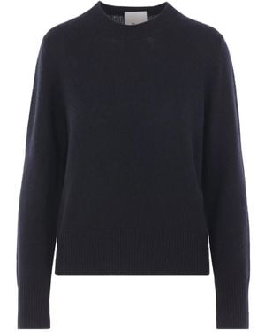 Allude Maglione A Coste - Blu