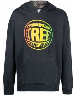 Alchemist Sudadera Con Detalles Rasgados - Gris