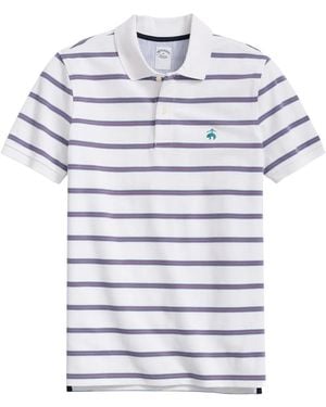 Brooks Brothers Embroidered Polo Shirt - White