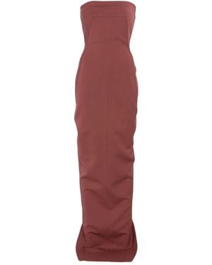 Rick Owens Bustier-Abendkleid - Rot