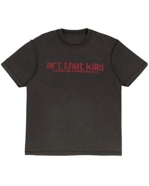 GALLERY DEPT. リバーシブル Tシャツ - ブラック