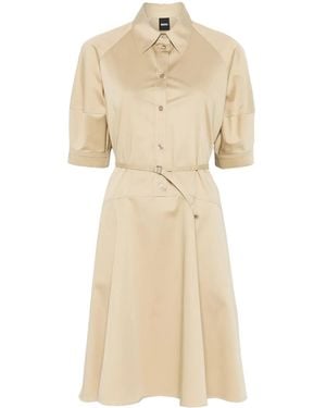 BOSS Delaurena Mini Dress - Natural