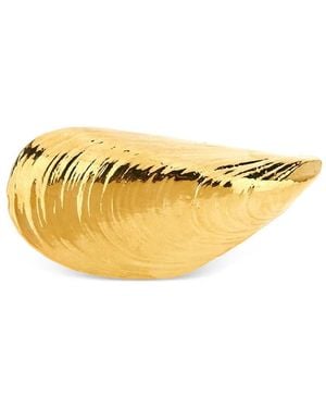 ARMARIUM Mussel Shell Ring - Metallic