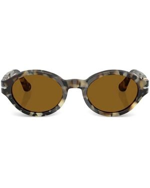Persol Round-Frame Sunglasses - Natural