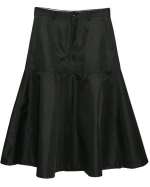 Comme des Garçons A-Lijn Rok - Zwart