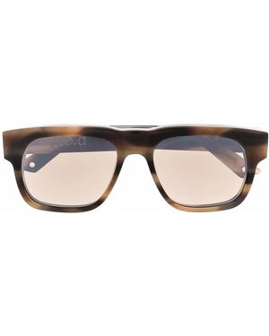 G.O.D Eyewear Thirteen Square-Frame Sunglasses - Brown