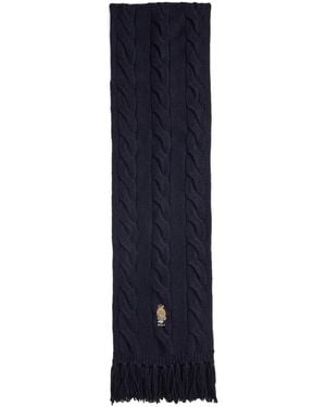 Polo Ralph Lauren "Fall Br Scrf" Logo Sarf - Blue