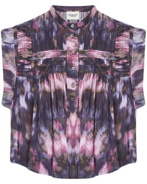 Isabel Marant Leaza トップ - パープル
