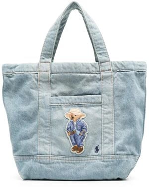 Polo Ralph Lauren Polo Bear ハンドバッグ - ブルー