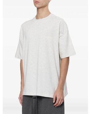 Fear Of God Classic Logo-Print T-Shirt - White