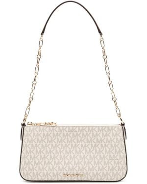 Michael Kors モノグラム ショルダーバッグ - ホワイト