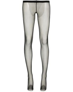 Maison Close Les Coquetteries Tights - Grey