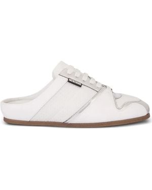 Moschino Panelled Trainers - White