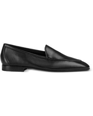Doucal's Leather Loafers - Black