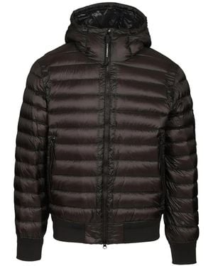 C.P. Company D.D. Shell Hooded Jacket - Black