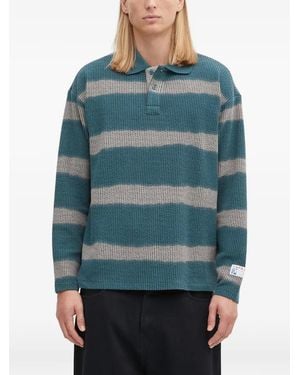 Napapijri X Martine Rose Polo A Righe - Blu