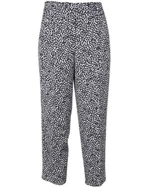 MICHAEL Michael Kors Polka-Dot Pants - Gray