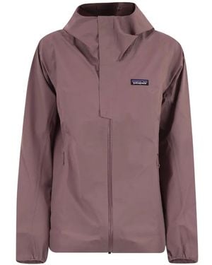 Patagonia Slate Sky Hooded Zip-Up Jacket - Purple
